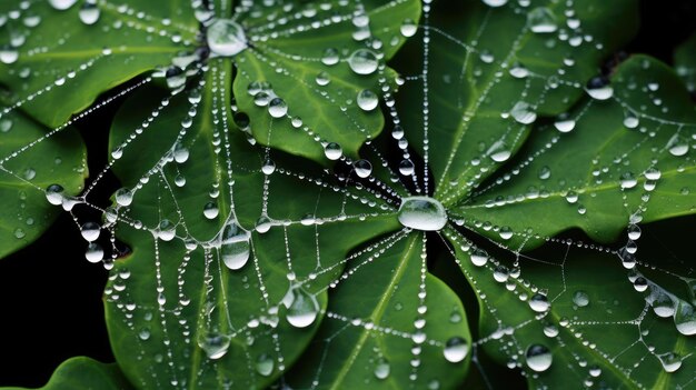 Dew drops