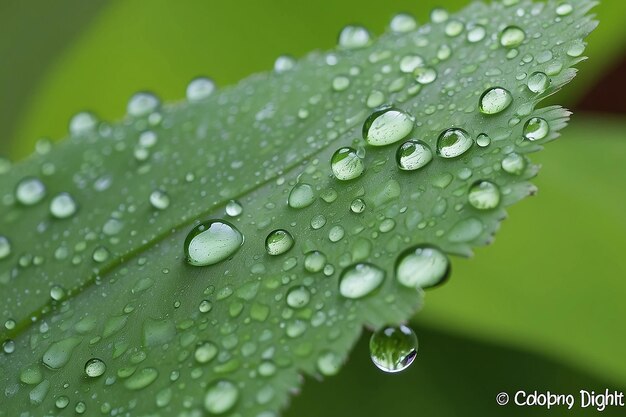 Photo dewdrop delight