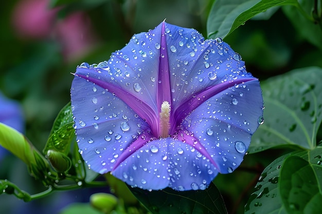 Dewkissed Morning Glory Vine