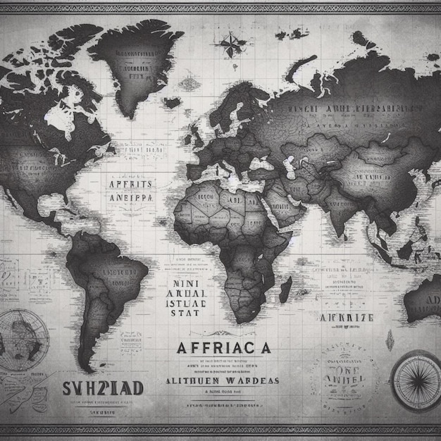 Deze Afrika-kaarten zijn perfect voor gebruik in onderwijsmateriaal.