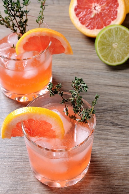 Deze Bourbon van grapefruit en tijm