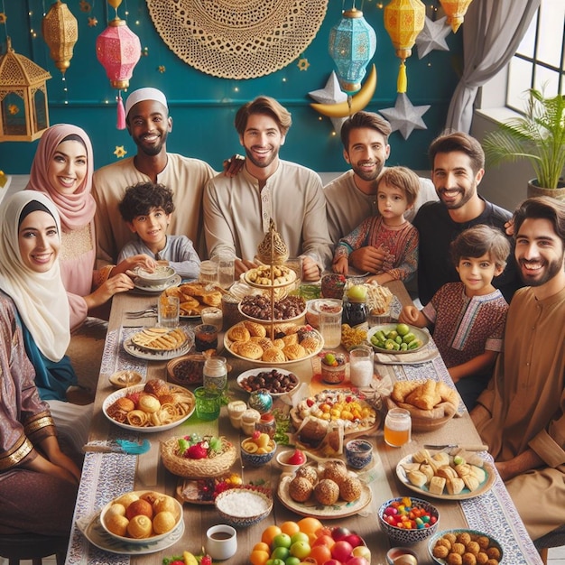 Deze illustratie is gemaakt voor Eid al Fitr Eid al Adha en Mahe Ramadan