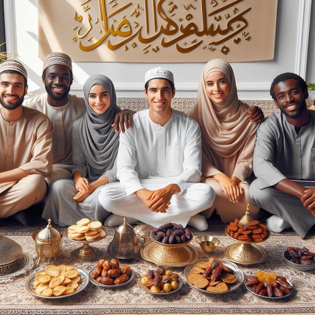 Deze illustratie is gemaakt voor Eid al Fitr Eid al Adha en Mahe Ramadan