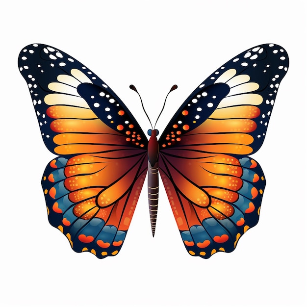 Deze vlinder is een symbool van vrijheid en vreugde
