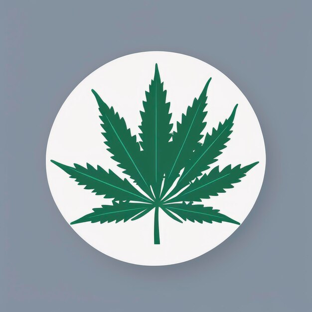 Photo dfetailed marijuana logo