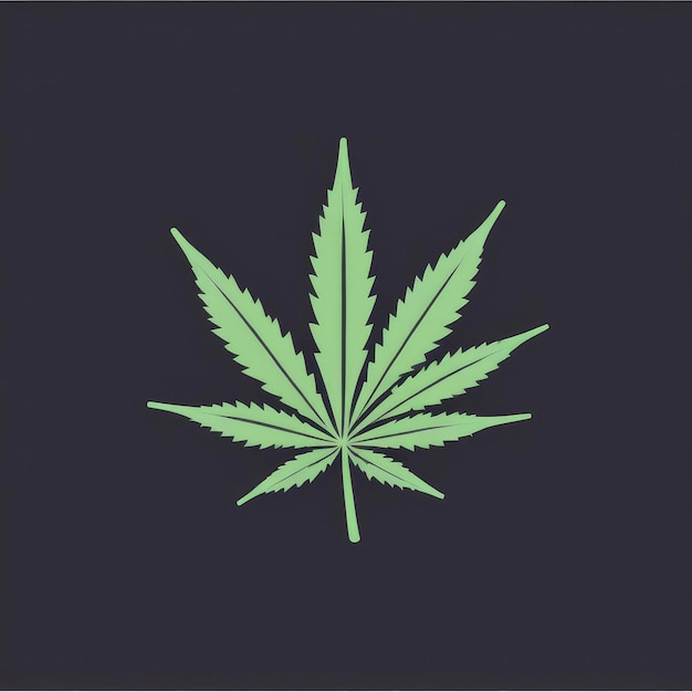 Photo dfetailed marijuana logo