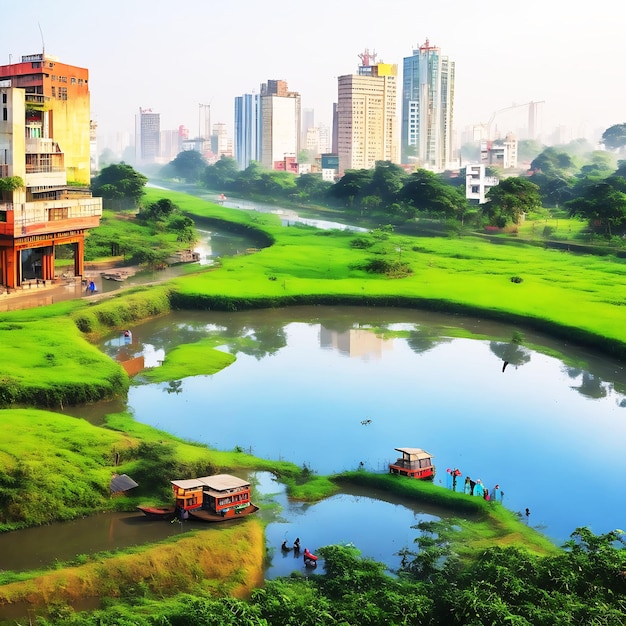 Dhaka City View