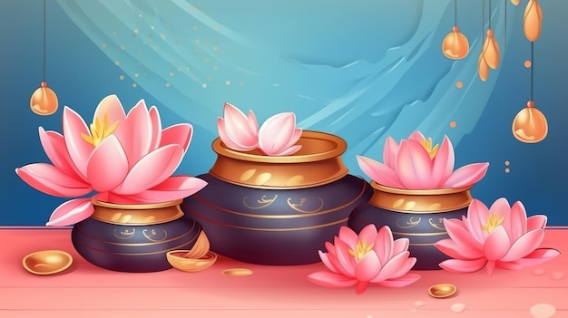 Dhan teras and Akhay tritrya Generative Ai