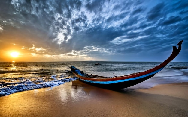 Dharmadam beach kerala AI_Generated