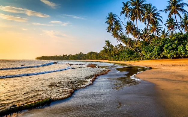 Dharmadam beach kerala AI_Generated