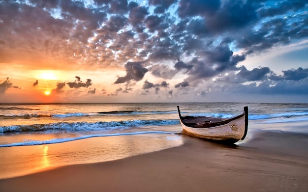 Dharmadam beach kerala AI_Generated