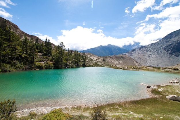 Dhumba Lake, Low Mustang, 좀솜, 네팔