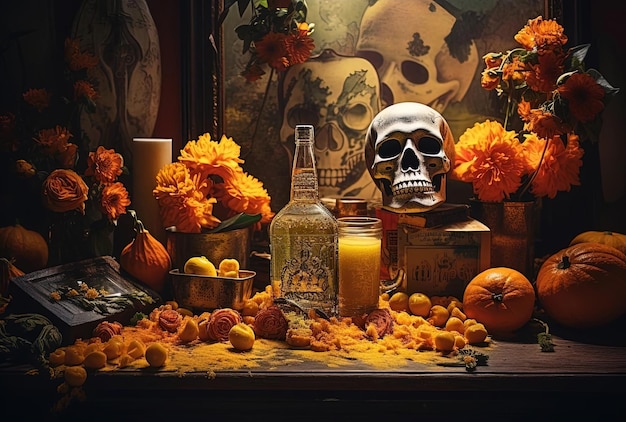 the dia de la muerte or day of death