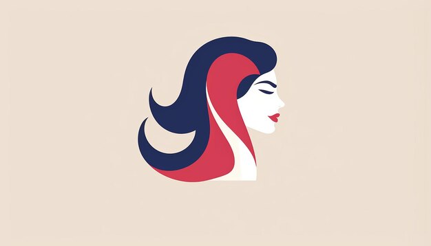 Photo dia de la mujer emprendedora 2d minimalist logo