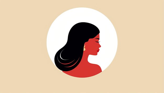 Photo dia de la mujer emprendedora 2d minimalist logo