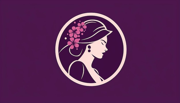 Фото dia de la mujer emprendedora 2d минималистичный логотип