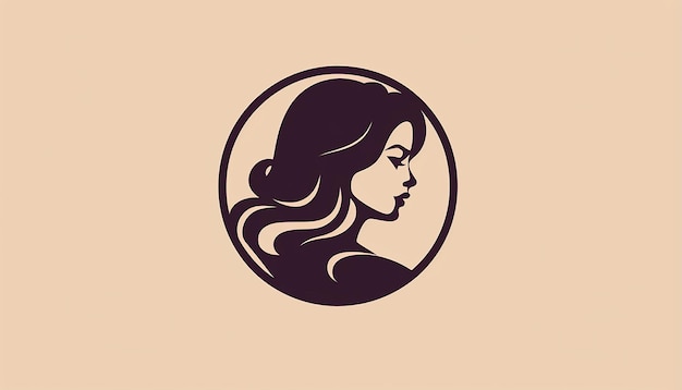 dia de la mujer emprendedora 2d minimalistisch logo