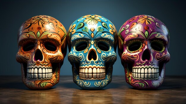 Photo dia de los muerto day of the dead