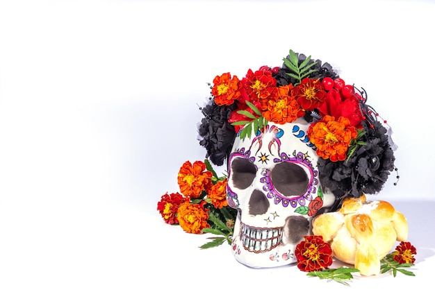 Dia De Los Muertos achtergrond