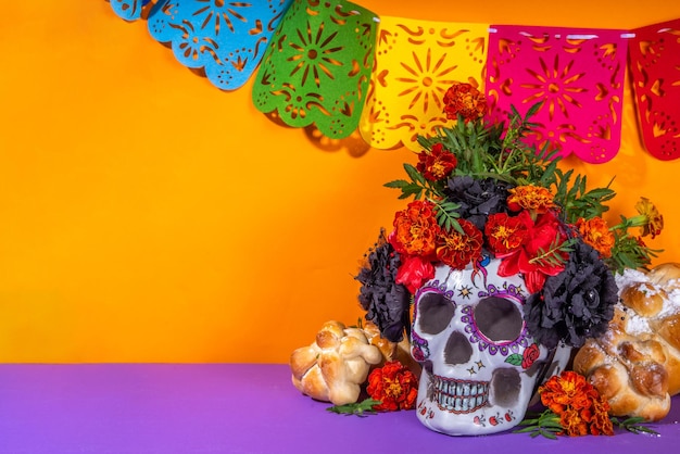 Dia De Los Muertos achtergrond