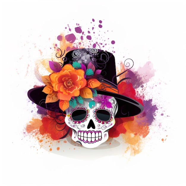 Dia de los muertos Dag van de doden Mexicaanse feestdag