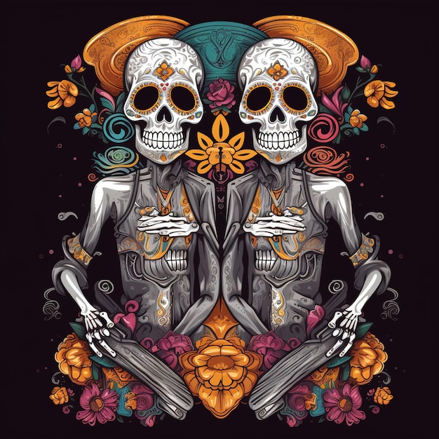 Dia de los Muertos (죽은 자의 날) 은 멕시코의 축제이다.