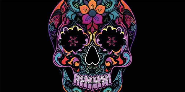 dia de muertos background