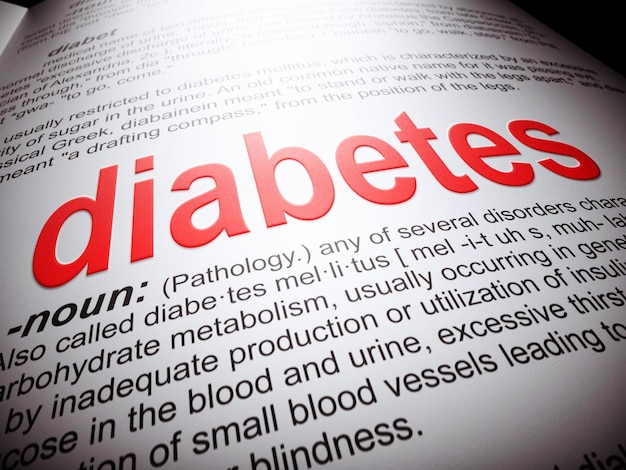 Diabetes Dictionary Illness Dieting