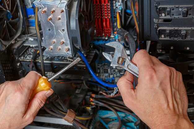 Diagnose van componenten van een oude computer