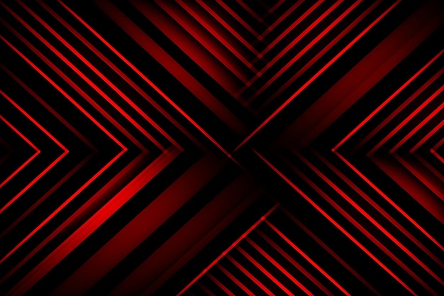 Diagonal abstract halftone lines in red and black color