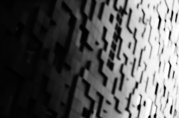 Diagonal black and white blocks bokeh background hd