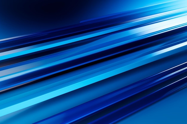 Diagonal blurred blue lines abstract background