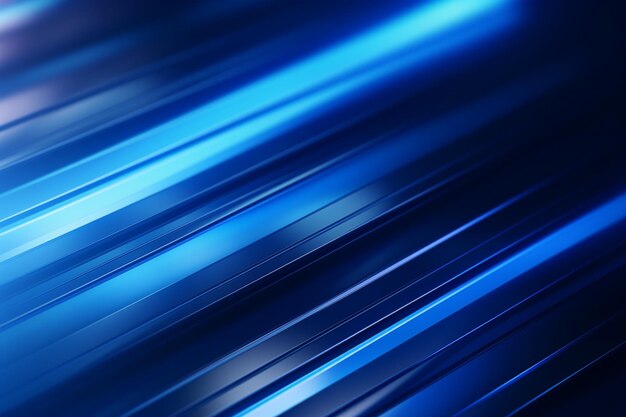 Diagonal blurred blue lines abstract background