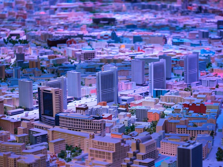 Photo 対角線の都市の背景hd