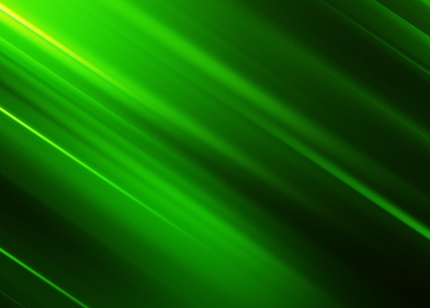 Diagonal green motion blur lines background
