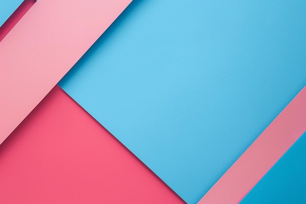 Diagonal idea flat card background frame colors Generative Ai