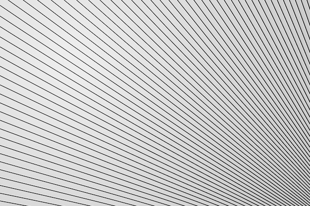 Photo diagonal line structure on white plastic wall surface abstract background