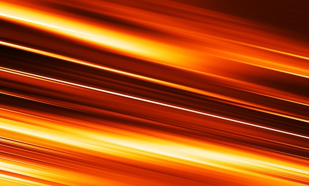 Diagonal orange motion blur background