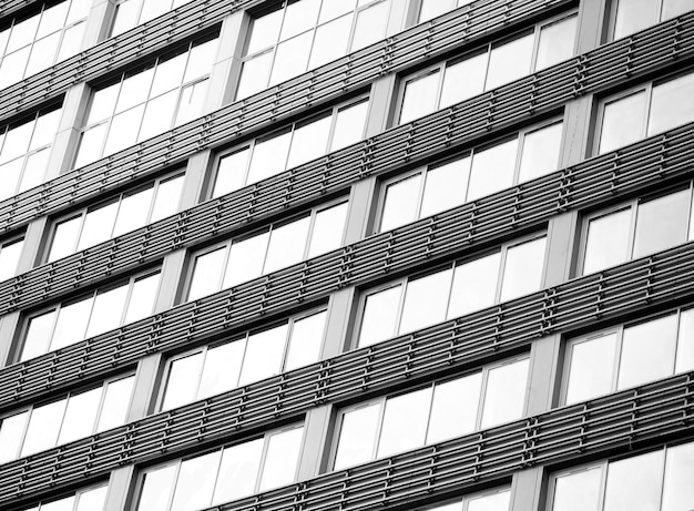 Diagonal windows architecture background