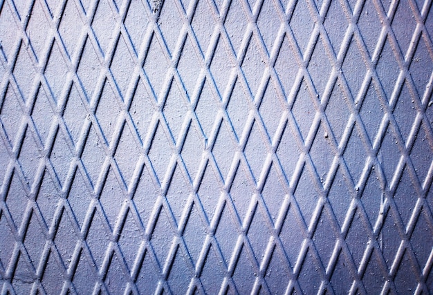 Diagonale metalen steken muur textuur achtergrond