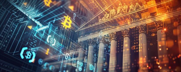 Diagram showing how digital currencies issued by central banks are changing current financial systems