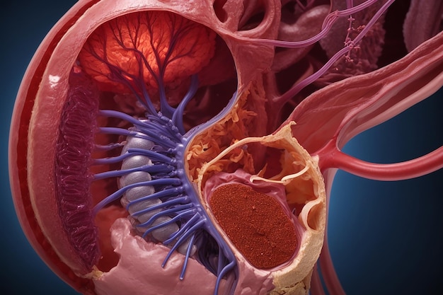人間の腎臓の解剖学を示す図 健康な脾臓のアイコン 健康な脾臓のフラットな図