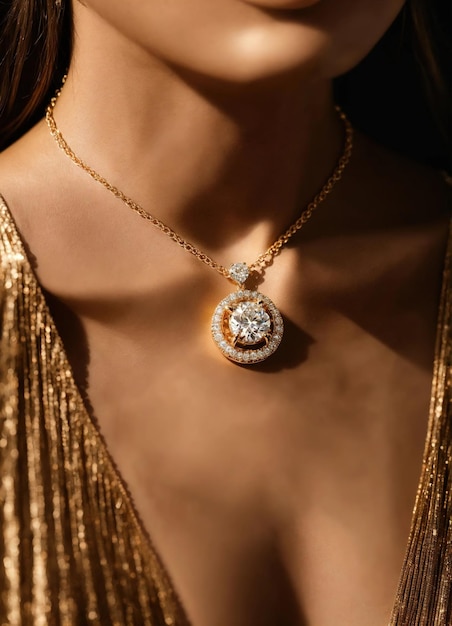 Diamanten sieraden luxe en mode sieraden ai generatieve