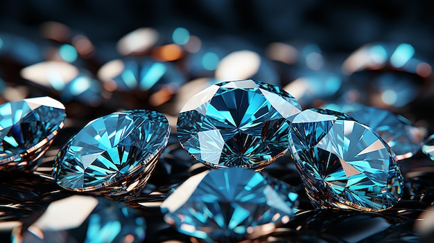 diamond background HD 8K wallpaper Stock Photographic Image