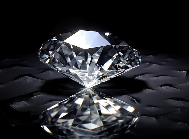 Diamond created with Generative AI technology