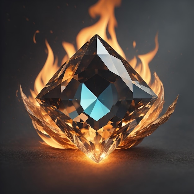 Diamond in Fire Генеративный ИИ