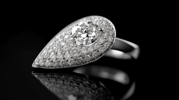 diamond jewelry HD 8K wallpaper Stock Photographic Image