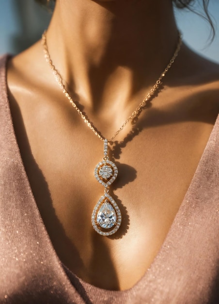 다이아몬드 보석 럭셔리 및 패션 보석 ai generative