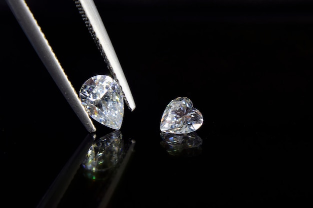 Photo diamond for jewelry