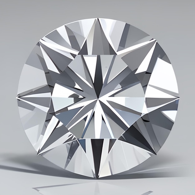 Diamond model for game ideas or jewelry making